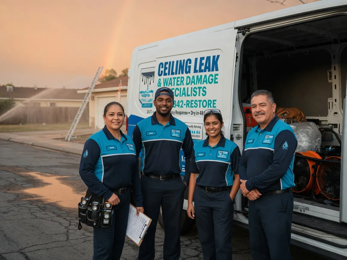 Ceiling Leak Cleanup company in Media, IL